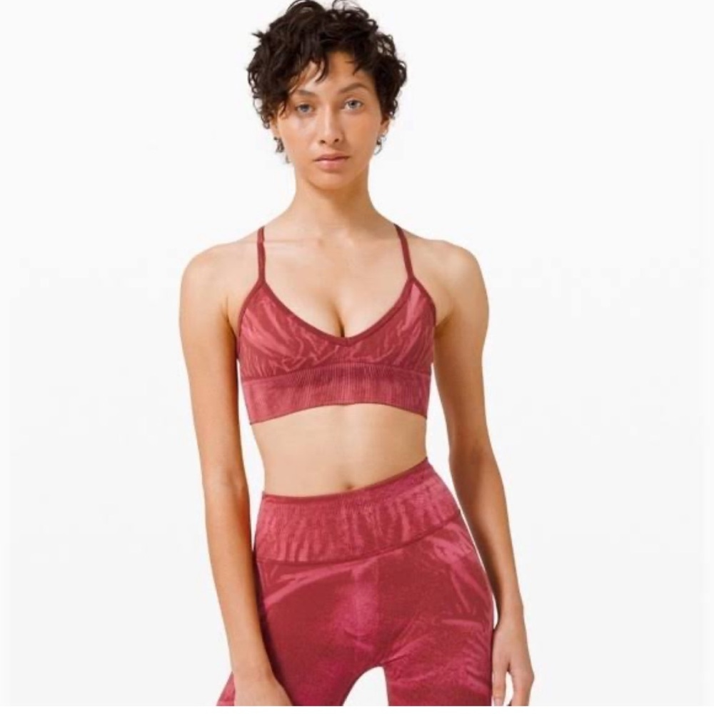 Lululemon Ebb To Street Bra A/B Cup Wash